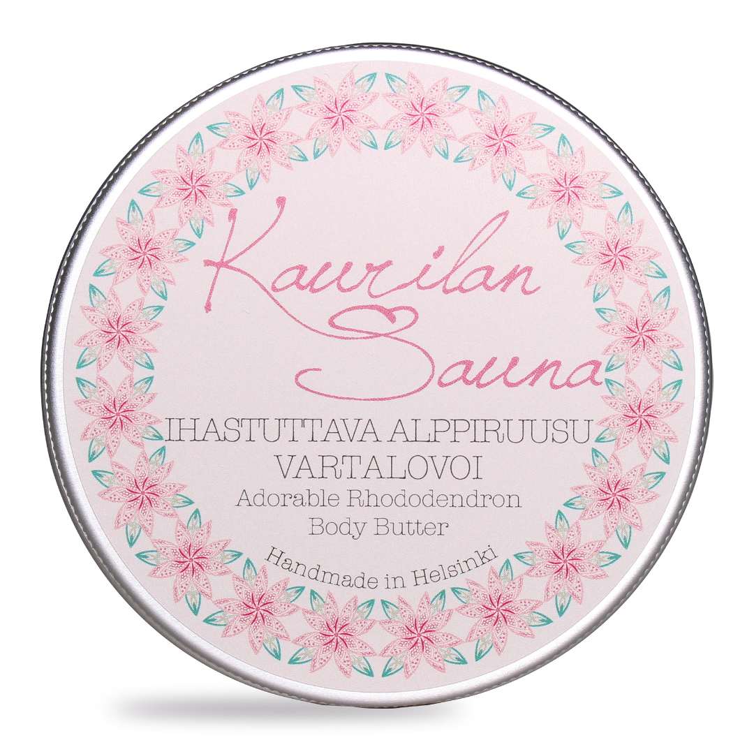 Kaurilan Sauna Body Butter Rhododendron - Sauna Maailmalla